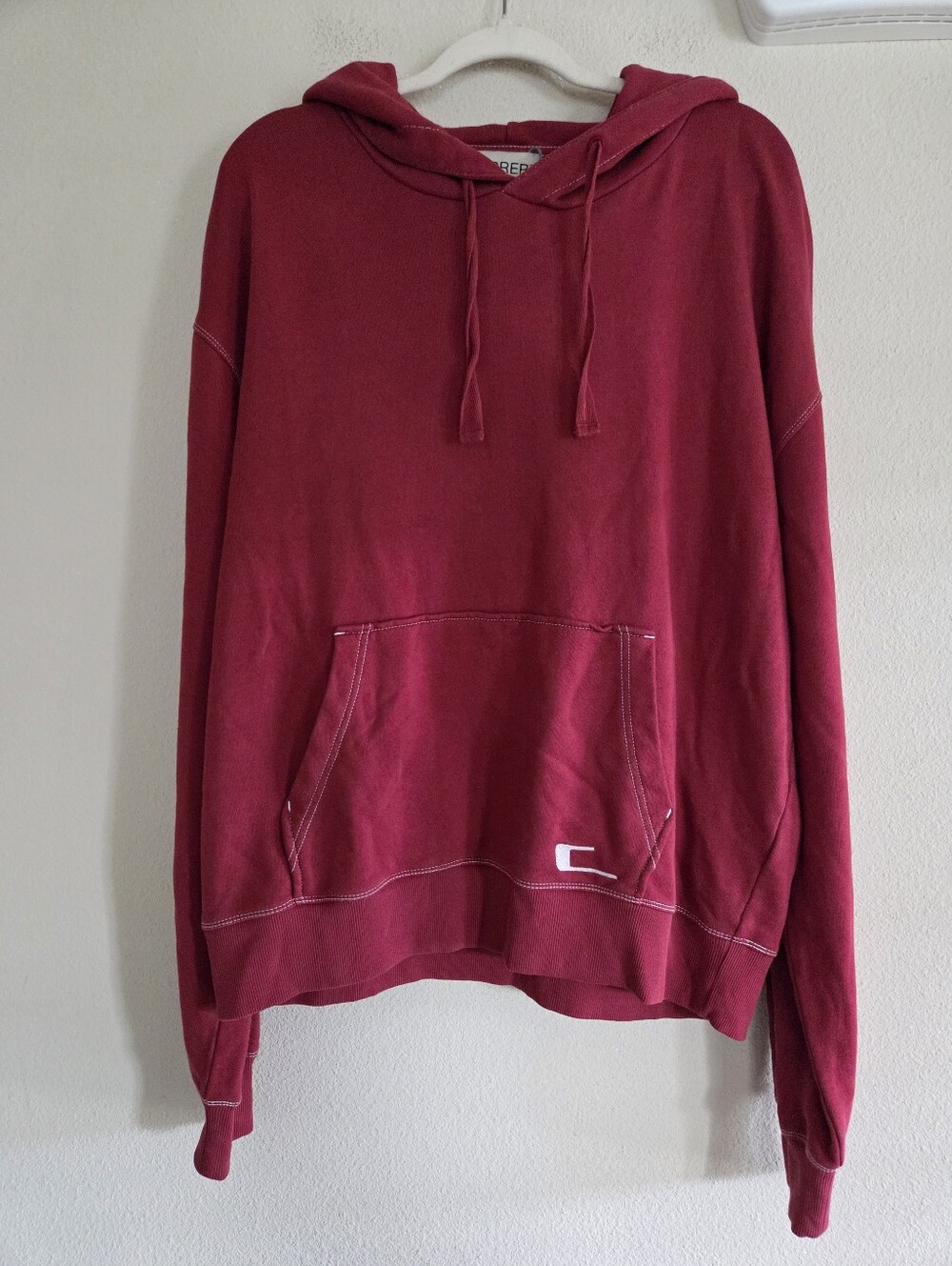 Carrer Mens Red Tate Hoodie Size Large NWT $180